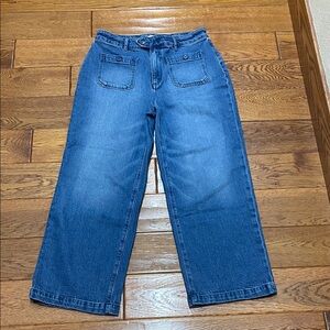 LOFT Classic Blue Flare Jeans